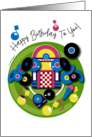 Happy Rockin’ Birthday To You Song card