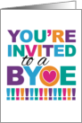 You’re Invited To A BYOE Bring Your Own Everything Party Invite card
