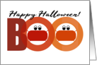 Happy Coronavirus Halloween So Boo-tifu! in Mask Costumes! card