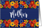 Mother Garden Of Colorful Flowers card