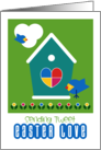 sending Sweet Easter Love birds theme card