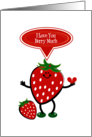 I Love You Berry Much Punny Funny Humor card