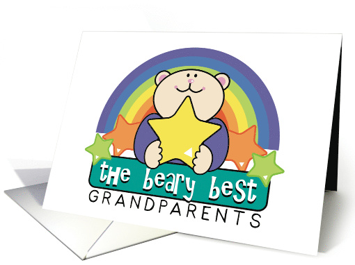 The Beary Best Grandparents Grandparents Day card (1578336)