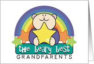 The Beary Best Grandparents Grandparents Day card