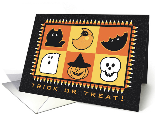Happy Halloween Trick or Treat Hope it's Sweet card (1580616)