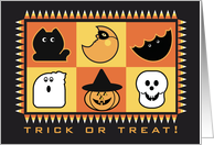 Happy Halloween Trick or Treat Hope it’s Sweet card