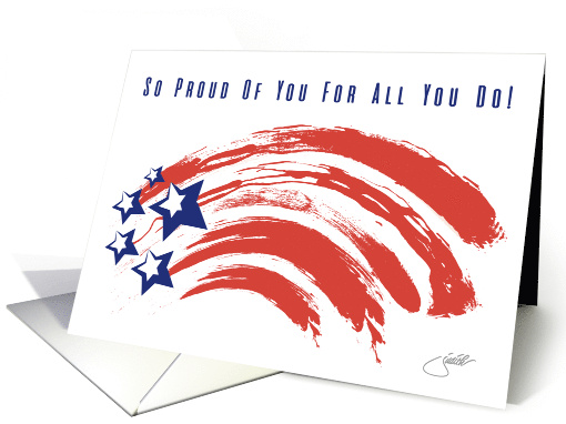 Red, White & Blue USA Patriotic Love Support Pride... (1590858)