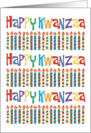 Kwanzaa Kinara...