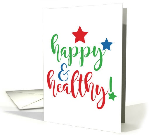 Happy and Healthy Holidays and New Year Greeting Wellness... (1592390)