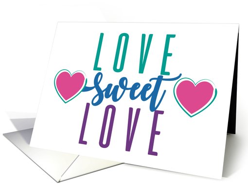 LOVE Sweet LOVE Valentine Romantic Soft Colors... (1595660)
