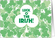 Luck of the Irish...