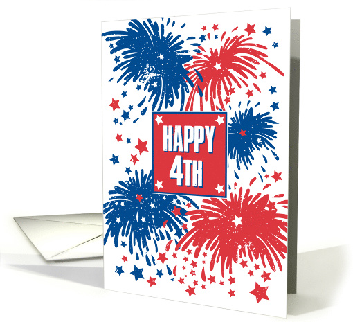 Happy Fourth Of July Independence Day Patriotic Holiday card (1618652)