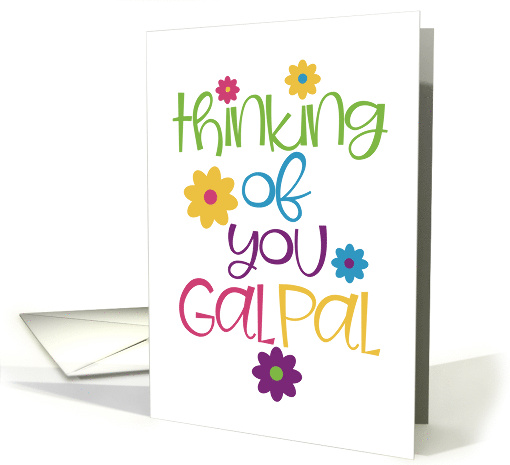 Thinking of You Gal Pal Girl Friend Friendship Day card (1680746)