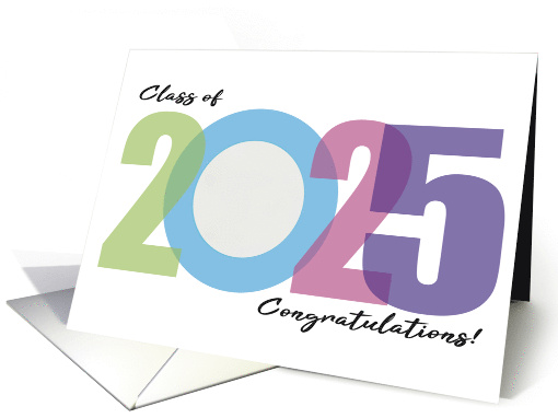 Class of 2025 Congratulations Graduate Contemporary... (1682106)