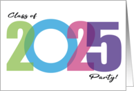 Graduation Class of 2025 Party Celebration Photo Invitation card