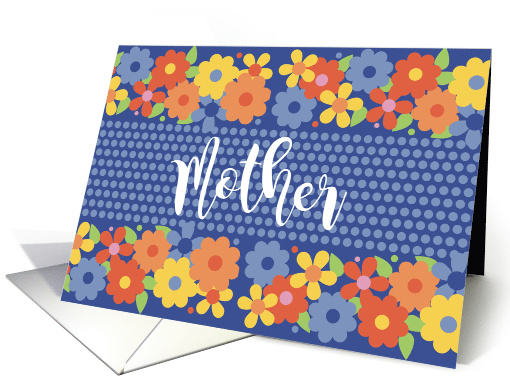 Mother Garden Of Flowers Blank Card Loving Thoughts card (1729580)