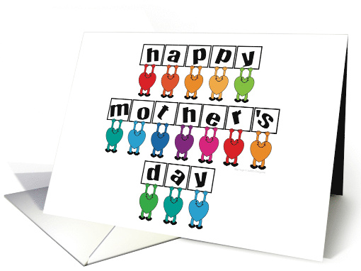 Happy Mother's Day With Love And Big Hugs card (1729590)