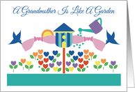 Grandparents Day A Grandmother Is Like A Garden Full Of Love Poetic card