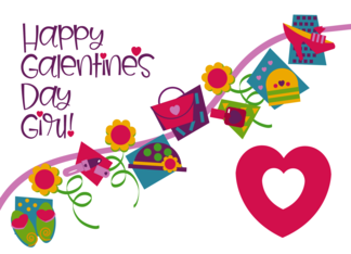 Happy Galentine's Day Girl Girlfriend Friendship Love