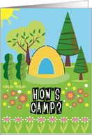 Summer Camp Miss You card