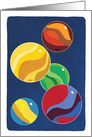 Marbles Happy Birthday card