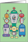 Robots AI Hobby Blank Any Occasion card