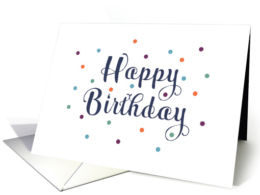 Happy Birthday Dots card (1573184)