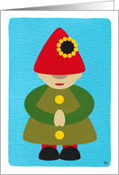 Invitation to a Garden Party Gnome card