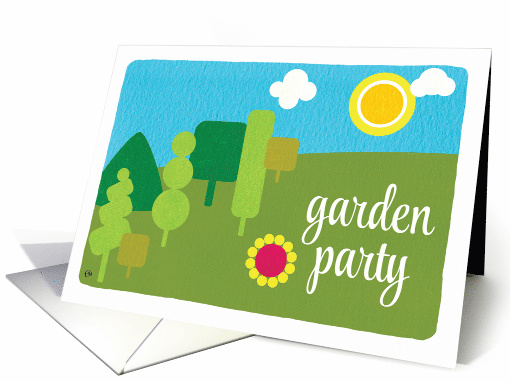 Invitation to a Garden Party card (1576762)