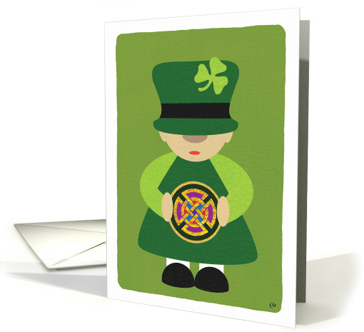Celtic Gnome Happy St. Patrick's Day card (1596798)