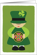 St. Patricks Day Leprechaun Irish English Language card