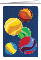 Marbles Blank Any Occasion card