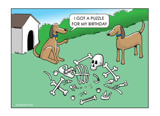 Dog Gets Bone Puzzle...