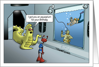 Alien Gets Aquarium...