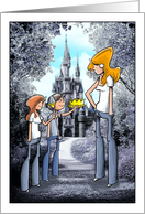 Kids Make Mother A Queen card