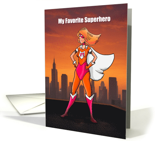 Mother's Day Superhero card (1915652)
