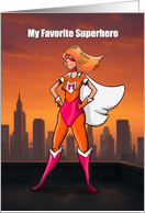 Mother’s Day Superhero card