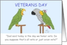 Veterans Day Nugget Confuses Animal Vets With Military Vets card