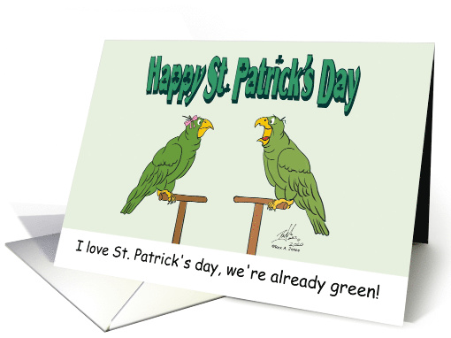 Oscar Tells Hortense He loves St. Patrick's Day Because... (1604744)