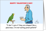 Oscar Is Unimpressed With Rex’s Valentine’s Day Pellets card