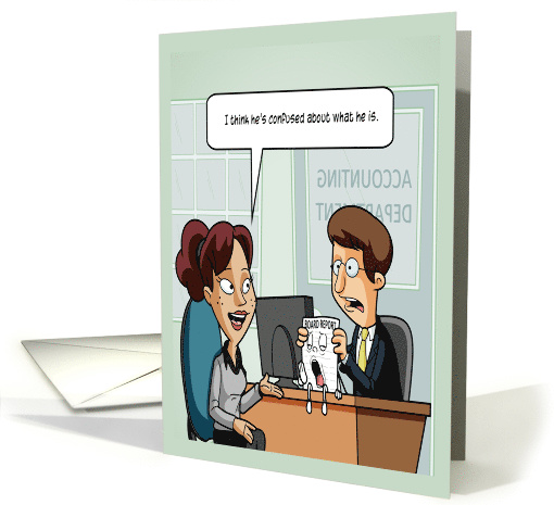Punny Accounting Humor Birthday card (1581936)