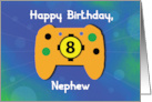 Nephew 8 Year Old Birthday Gamer Controller card