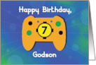 Godson 7 Year Old Birthday Gamer Controller card