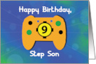 Step Son 9 Year Old Birthday Gamer Controller card