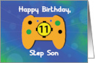 Step Son 11 Year Old Birthday Gamer Controller card