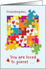 Grandnephew Birthday Puzzle Love to Pieces card