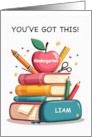 Kindergarten Youve Got This Personalize School Books Apple card