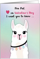 Pen Pal Llamas...