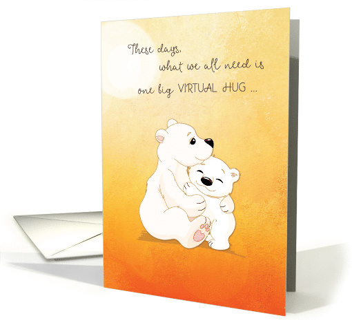 Coronavirus COVID-19 Bear Hugs For You card (1608172)