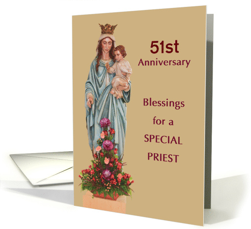 Custom Year Fifty-First Ordination Anniversary with Mary... (1629790)